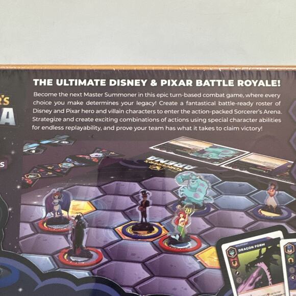NIB Disney Sorcerer's Arena Epic‎ Alliances Core Set Board Game Strategy NEW - Picture 3 of 7